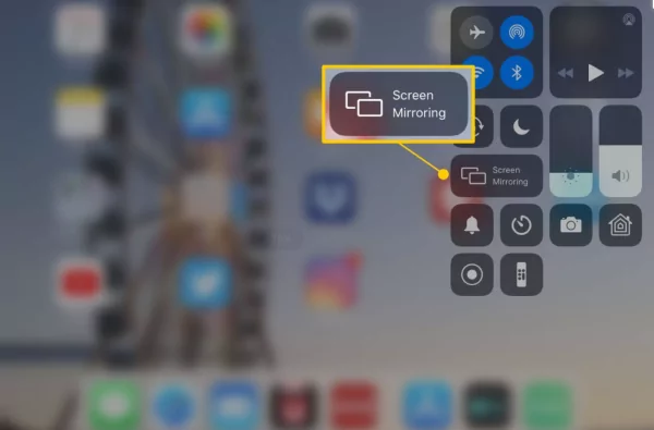 Screen Mirroring on iPad