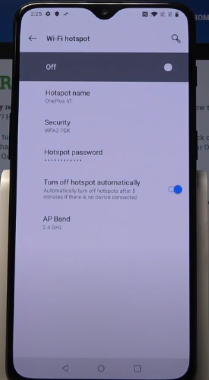 oneplus configure hotspot1