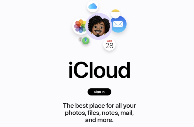 sign into icloud