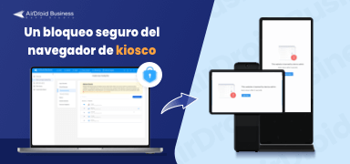 configurar el bloque del navegador de kiosco